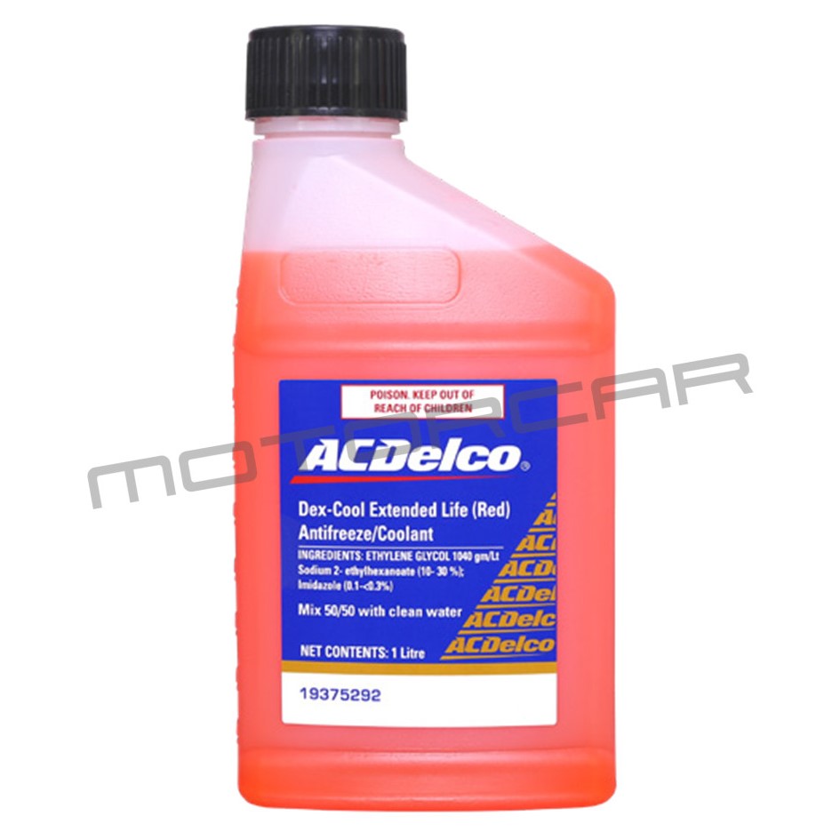 ACDelco DexCool Engine Coolant/Antifreeze Fluid 1 Litre