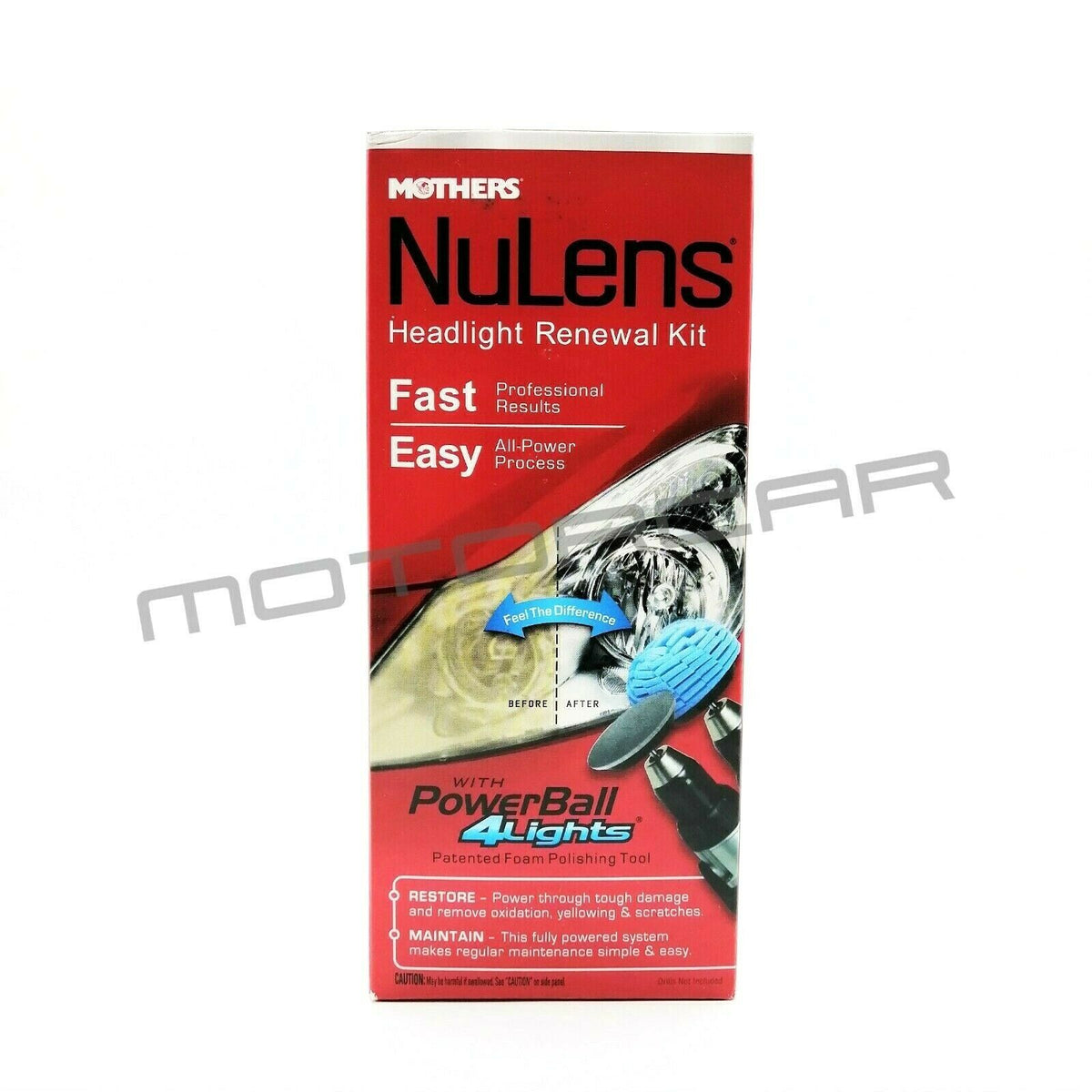 Mothers Nulens Headlight Renewal Kit