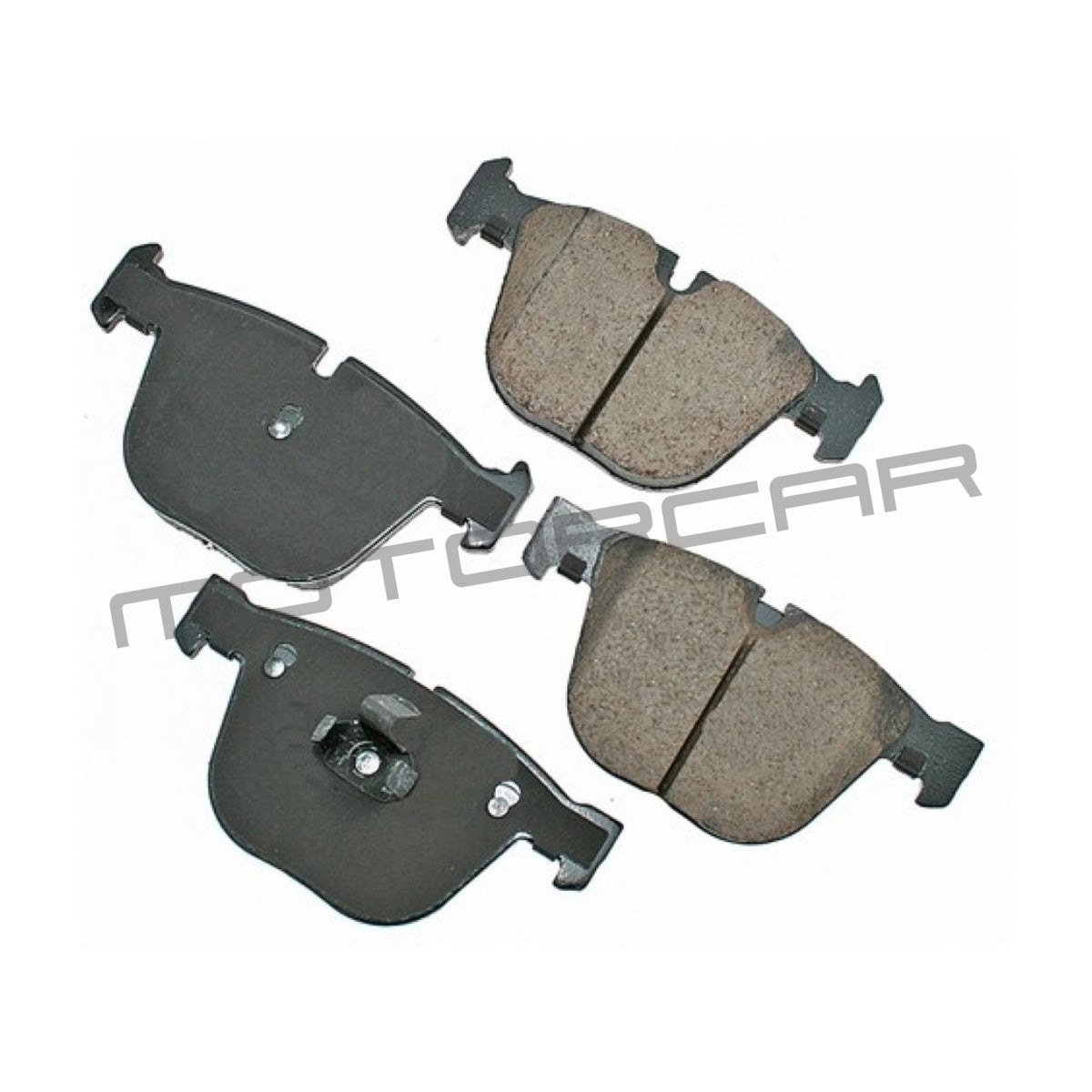 Front And Rear Ceramic Brake Pad For Ford 15-20 F-150 W/ Electric