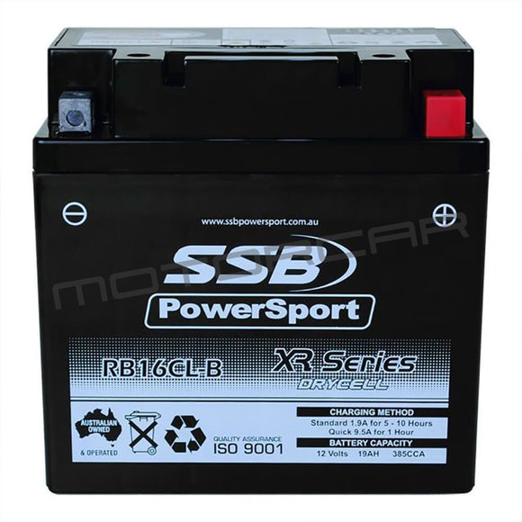 Rb16Cl-B High Peformance Agm Motorcycle Battery