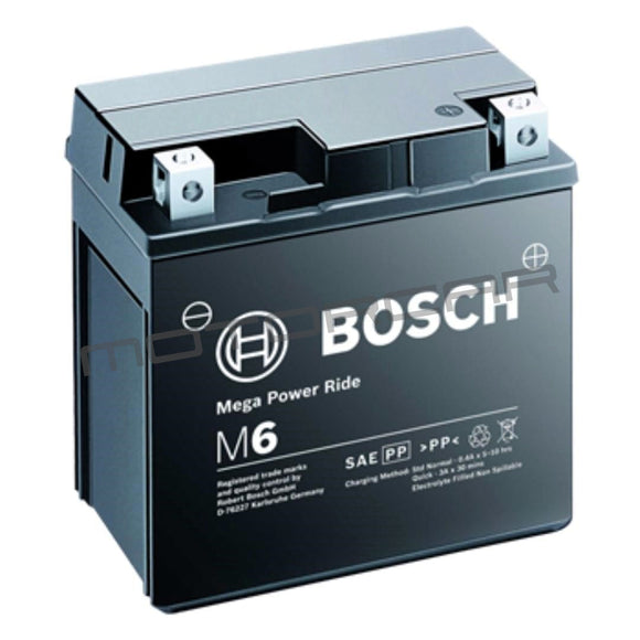 Bosch M6 Mega Power Ride AGM Battery - RBTX7A-N