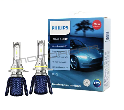 Promo LED Philips HIR2 9012 Ultinon Rally Lampu LED Mobil 100Watt  9000Lumens Diskon 9% di Seller RUMAKA STORE - Mekarsari, Kab. Tangerang