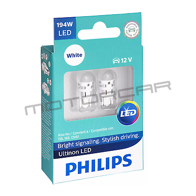 Philips Ultinon LED Pair - T10 W5W