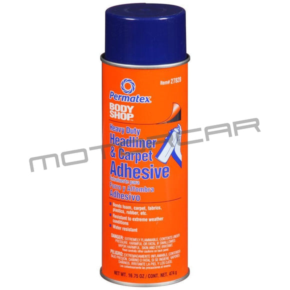 Permatex Body Shop Heavy Duty Headliner & Carpet Adhesive - 27828 Adhesives Sealants