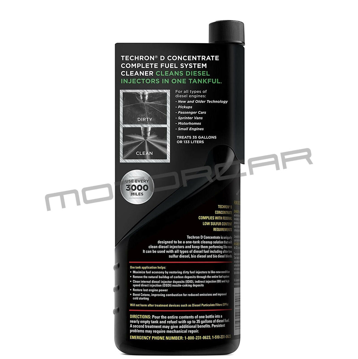 Chevron Techron D Concentrate Diesel Fuel System Cleaner - 473 mL