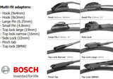 Bosch Clear Advantage Wiper Blade - 380mm (15'')