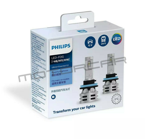 Philips Ultinon Essential G2 LED Headlight Kit - H8/H11/H16