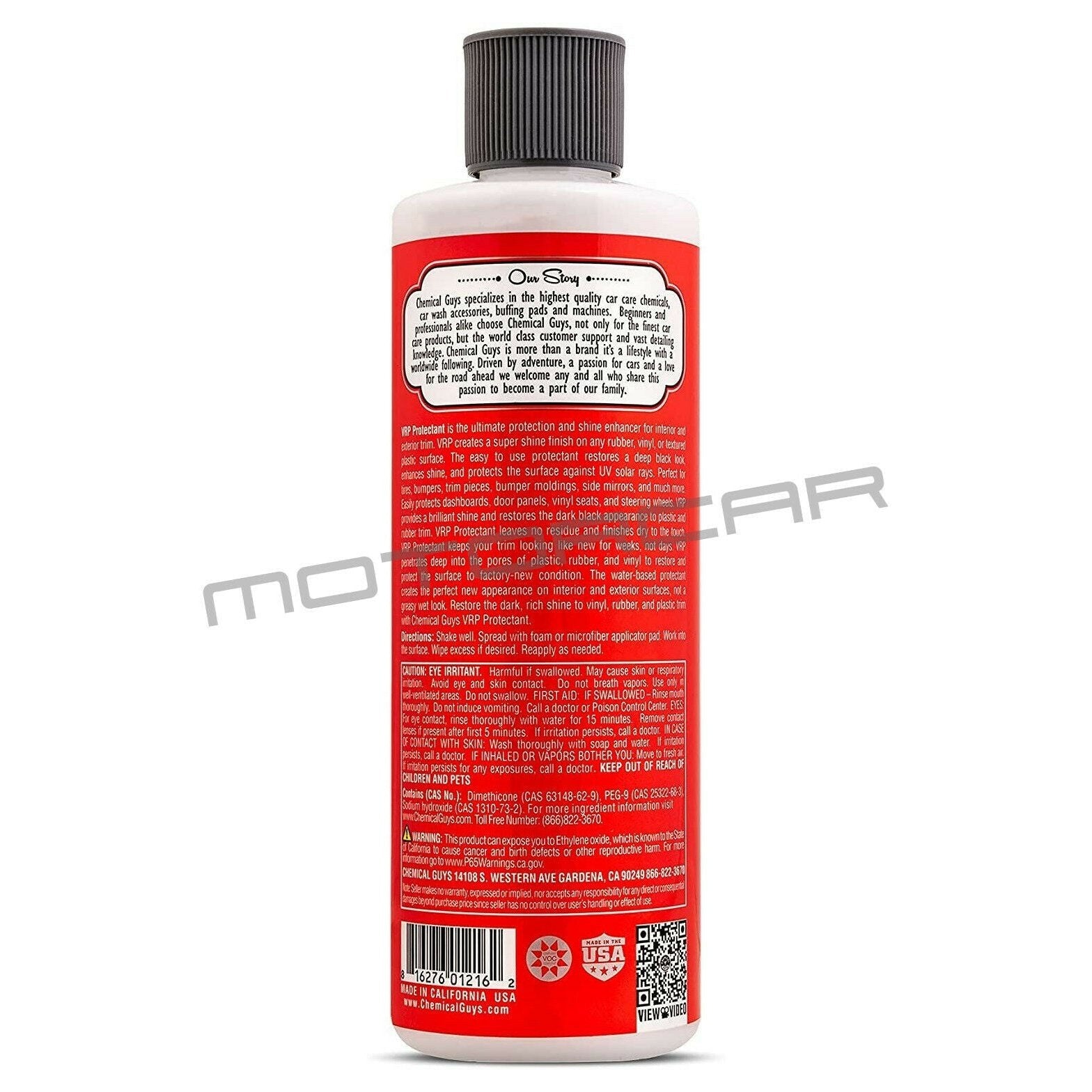 Chemical Guys V.R.P Vinyl Rubber Plastic Protectant 473mL