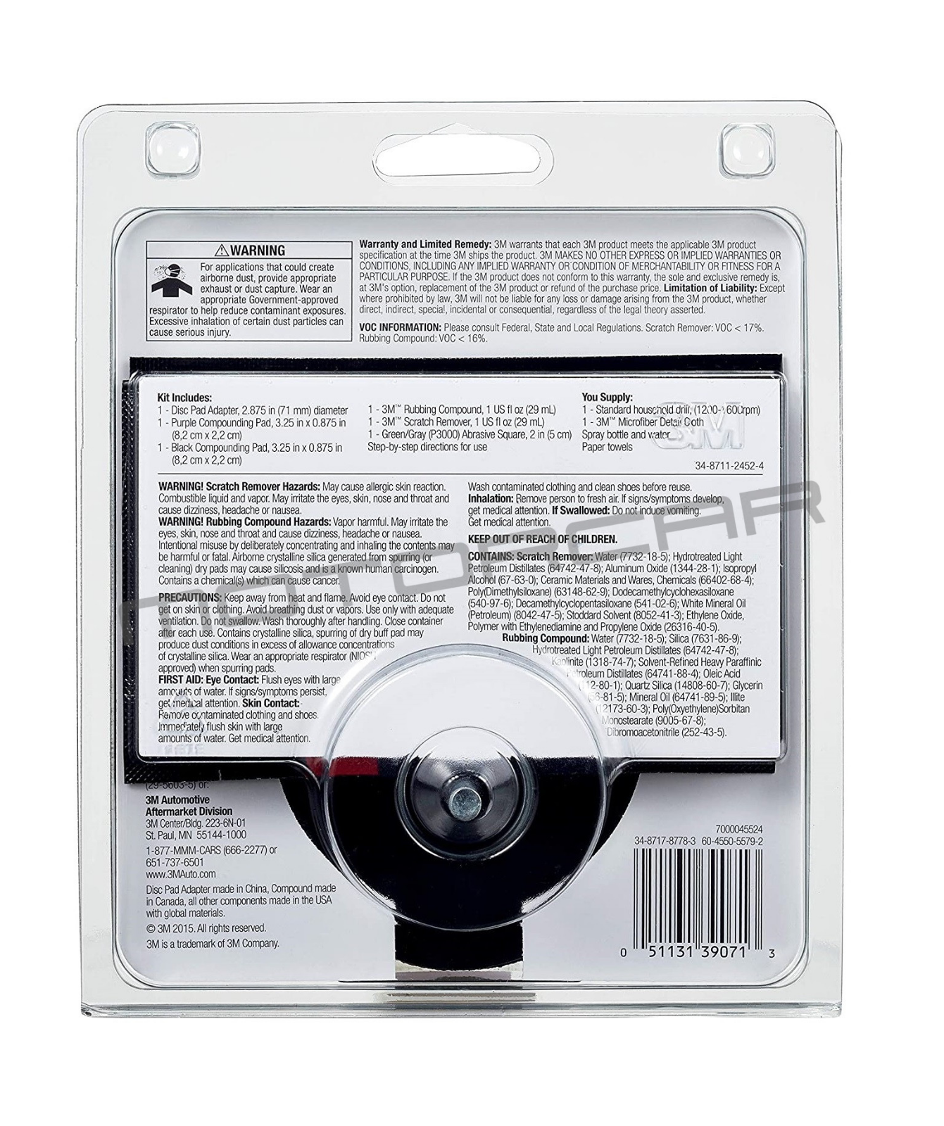 3M Scratch Removal System 39071