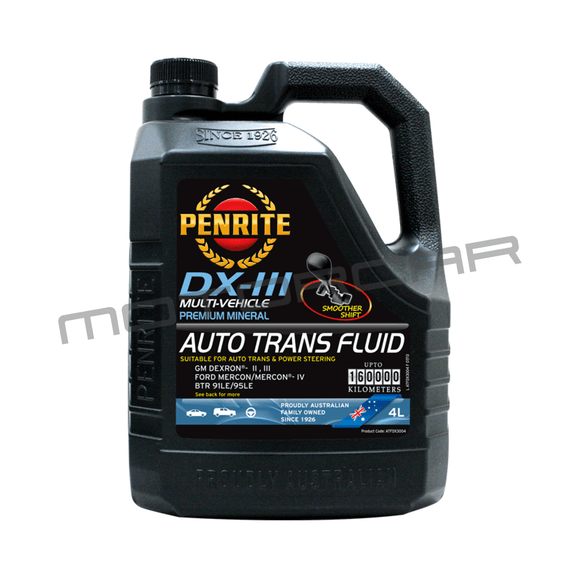 Penrite Atf Dx-111 - 4Ltr Transmission Oil