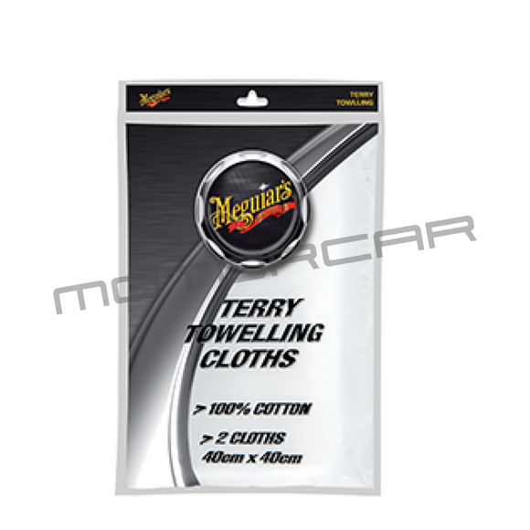 Meguiars Terry Towelling Cloths Detailing Applicator