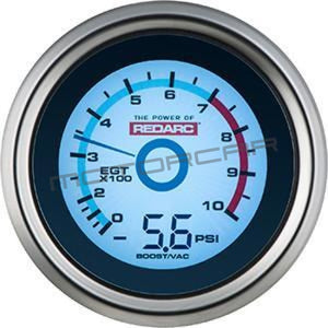 Redarc Gauge Egt + Vacuum/boost - G52-Eu Gauges & Accessories