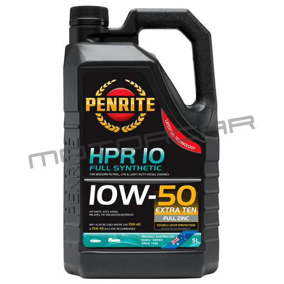 Penrite Hpr10 10W50 - 5 Litre Engine Oil