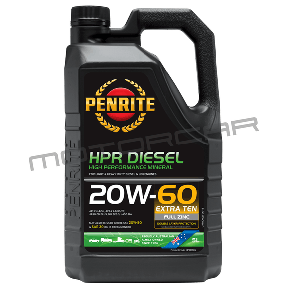 Penrite Hpr Diesel - 5 Litre Engine Oil