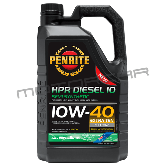Penrite Hpr Diesel 10 - 5 Litre Engine Oil