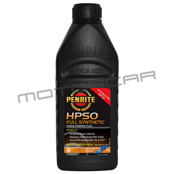 Penrite Hpso - 1Ltr Power Steering Oil