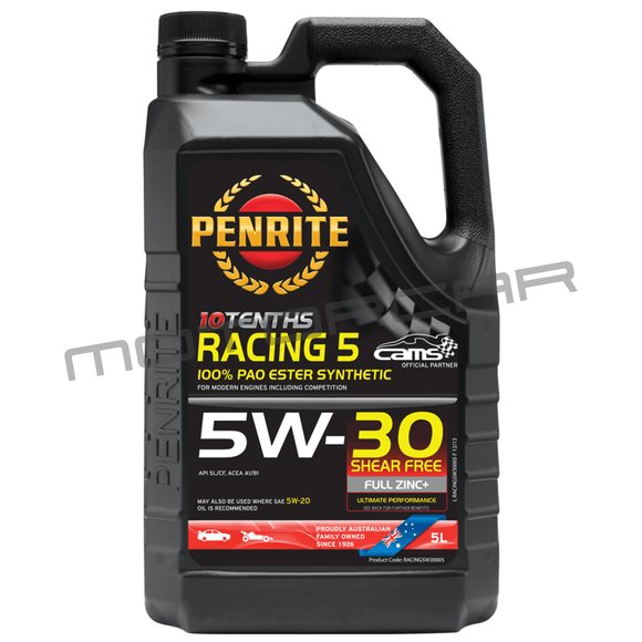 Penrite Racing 5W30 - 5 Litre Engine Oil