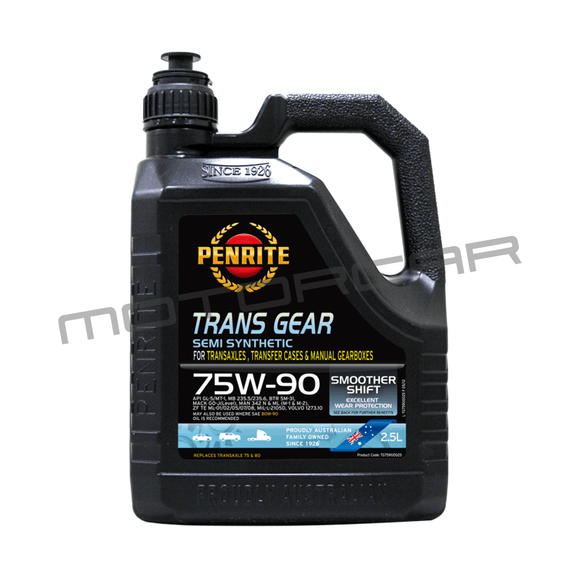 Penrite Trans Gear 75W90 - 2.5Ltr Oil