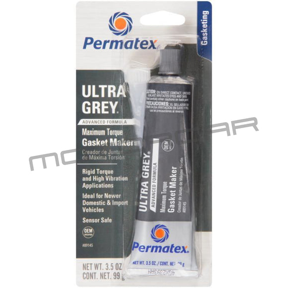 Permatex Ultra Grey Rtv Silicone Gasket Maker - 89145 Adhesives & Sealants