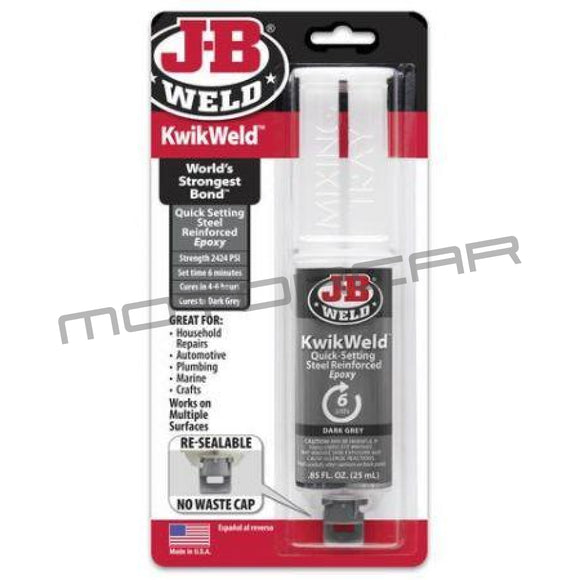 J-B Weld Kwikweld Syringe - 50176 Adhesives & Sealants