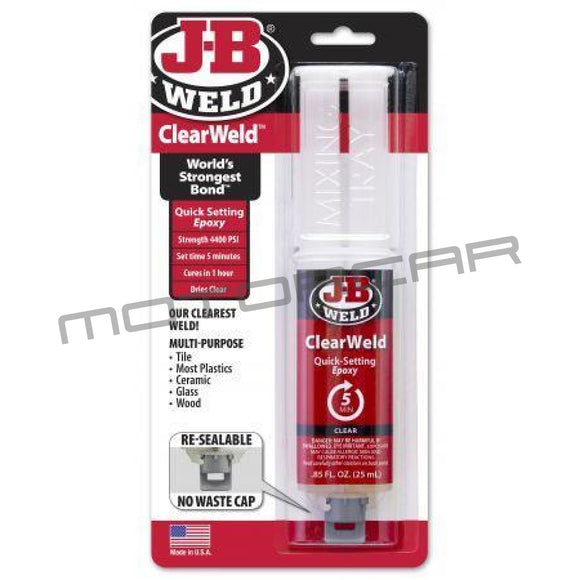J-B Weld Clearweld Syringe - 50112 Adhesives & Sealants