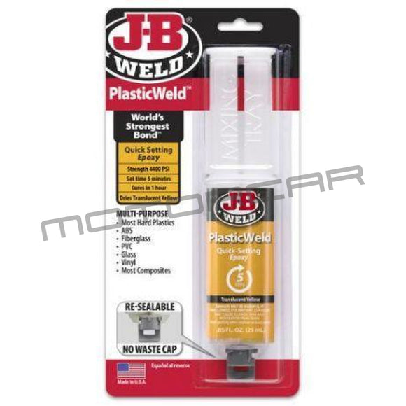 J-B Weld Plasticweld Syringe - 50132 Adhesives & Sealants