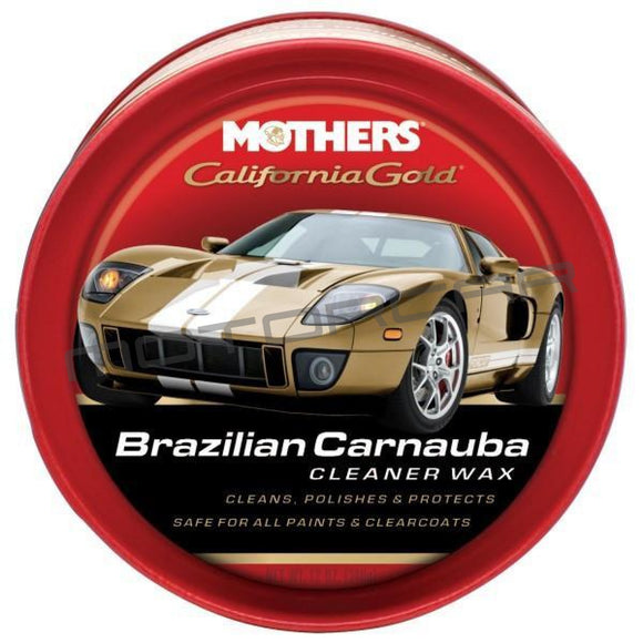 Mothers California Gold Brazilian Carnauba Cleaner Wax - 340Gm Exterior