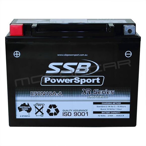 R50N18A-A High Peformance Agm Motorcycle Battery