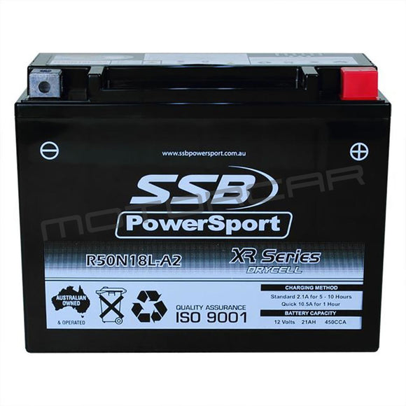 R50N18L-A2 High Peformance Agm Motorcycle Battery