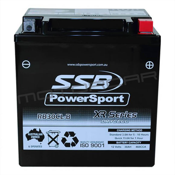 Rb30Cl-B High Peformance Agm Motorcycle Battery