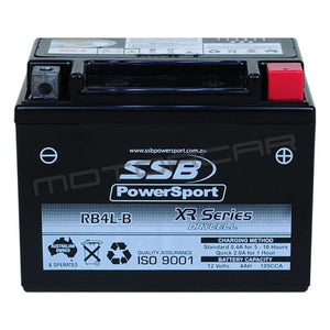 Rb4L-B High Peformance Agm Motorcycle Battery